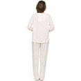 thumbnail image 4 of Flora Nikrooz 2-Piece Long Sleeve Henley Pajama Set, 4 of 10