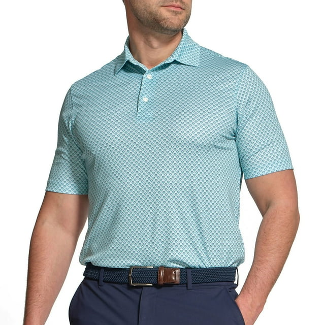 Greg Norman Men's Performance Golf Polo