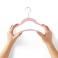 thumbnail image 4 of Member's Mark Heavy Duty Adult Velvet Hangers, Assorted Colors - 50 Pack, 4 of 9