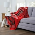 thumbnail image 1 of Officially Licensed NCAA Cloud Throw Blanket with Sherpa Back, 60" x 70", 1 of 4