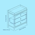 thumbnail image 9 of Graco Olivia 3 Drawer Chest with Topper, Choose Color, 9 of 9