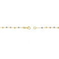 thumbnail image 7 of High Polish Rosary Bead Necklace in 14K Gold, 7 of 8