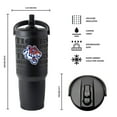 thumbnail image 3 of Logo Brands Savannah State Tigers Stainless Steel Tumbler Set, 3 of 7