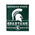 thumbnail image 1 of Logo Brands Michigan State Spartans 60"x70" Super Plush Blanket, 1 of 7