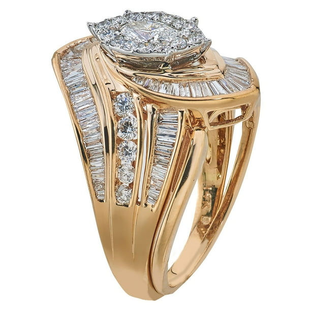 2.00 CT. T.W. Diamond Marquise Ring in 14K Gold - Samsclub.com