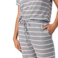 thumbnail image 6 of Nautica 2-Piece Short Sleeve Top and Pant PJ Set, 6 of 7