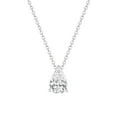 thumbnail image 2 of Set of Lab Created White Sapphire Pendants in Sterling Silver, 2 of 9