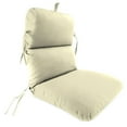 thumbnail image 1 of Sunbrella 22" x 45"  Solid Rectangular Knife Edge Outdoor Chair Cushion with Ties and Hanger Loop, 1 of 6