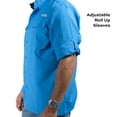 thumbnail image 8 of Habit Men's Long Sleeve 50+ UPF Fishing Shirt, 8 of 9