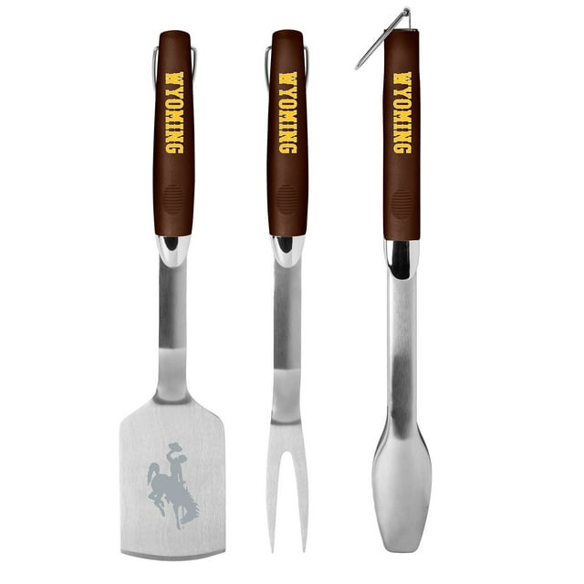 NCAA 3 pc. Stainless Steel Grill Set