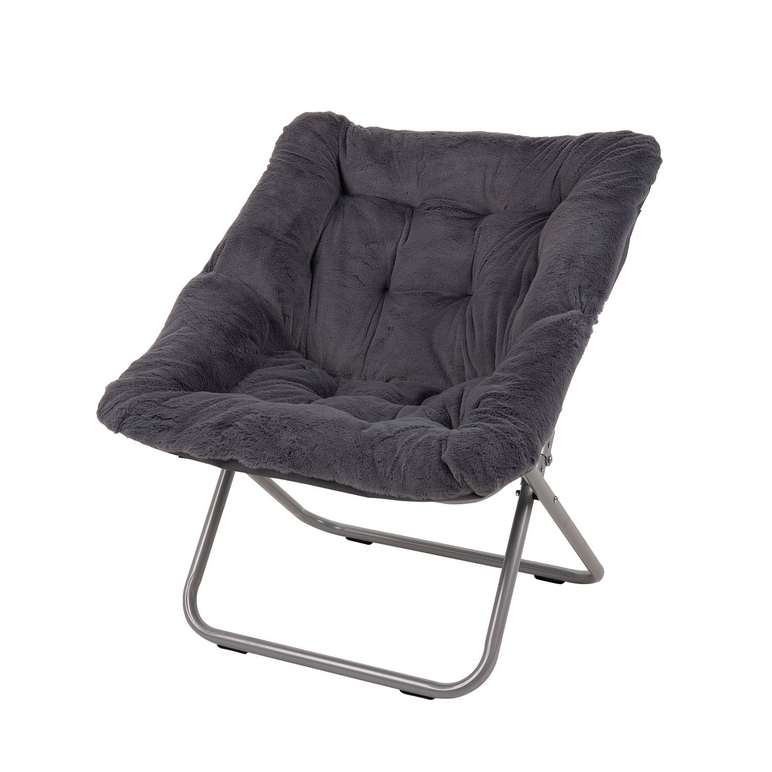 Chair For Room Member's Mark Comfy Saucer Chair - Blue Foldable Lounge ...