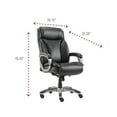 thumbnail image 4 of Alera Veon Series Executive High-Back Bonded Leather Chair, Assorted Colors, 4 of 13