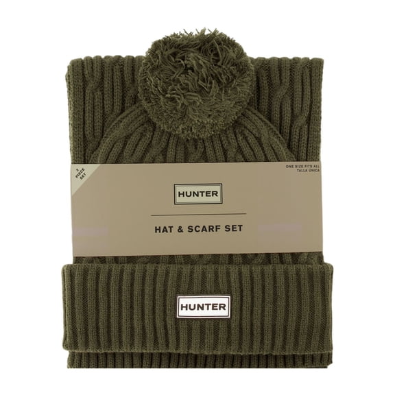 Hunter Women's Hat and Scarf Set