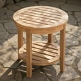 thumbnail image 2 of Cambridge Casual Weston Teak Side Table, 2 of 7