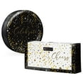 thumbnail image 1 of Artstyle Silver & Gold Celebration Paper Plates & Napkins Kit (285 ct.), 1 of 3