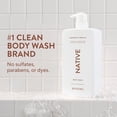 thumbnail image 7 of Native Nourish Body Wash, Vanilla Pack, 34 fl. oz., 2 pk., 7 of 9