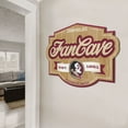 thumbnail image 3 of YouTheFan Florida State Seminoles 17"x12.5" 3D Multi-Layered Fan Cave Sign, 3 of 5