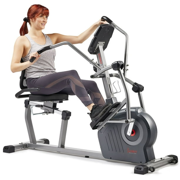Sunny Health Fitness Elite Series Exercise Recumbent Bike