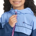 thumbnail image 3 of Champion Girls Colorblocked Windbreaker Jacket, 3 of 6
