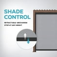 thumbnail image 3 of Mirador Aluminum Pull Down Privacy Screen for Pergola, Choose Size, 3 of 6
