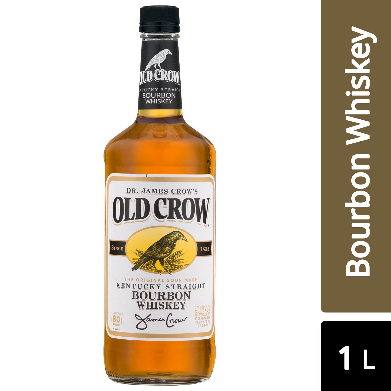 Old Crow Kentucky Straight Bourbon Whiskey 1 L - Samsclub.com
