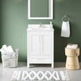 thumbnail image 3 of OVE Decors Kansas 24" W x 19" D Freestanding Bathroom Vanity with Sink, 3 of 20