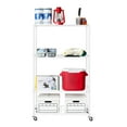 thumbnail image 10 of Seville Classics 4-Tier Steel Wire Shelving, 36" W x 14" D x 56.5"H, 10 of 13