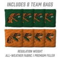 thumbnail image 4 of YouTheFan Florida A&M Rattlers 2'x4' Cornhole Board Set, 4 of 6
