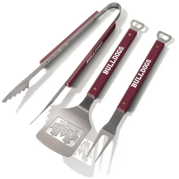 YouTheFan Mississippi State Bulldogs 3pc. Grill Set