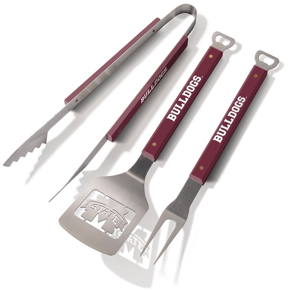 YouTheFan Mississippi State Bulldogs 3pc. Grill Set