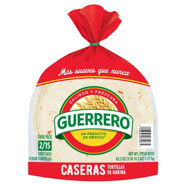 Guerrero 8" Soft Taco Flour Tortillas, 30 ct.