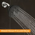 thumbnail image 13 of Oxygenics Square 6-Setting Fixed Shower Head (Assorted Colors), 13 of 13