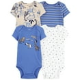 thumbnail image 1 of Carter's Baby 4 Pack Bodysuits, 1 of 11