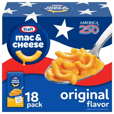 Kraft Original Macaroni and Cheese Dinner 18 pk.
