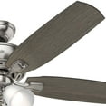 thumbnail image 3 of Hunter 52" Amberlin Indoor Ceiling Fan with LED Light and Pull Chain, 3 of 10