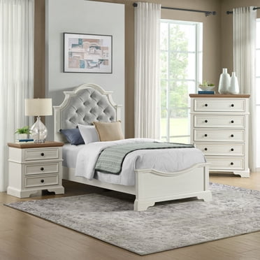 Society Den Ulysses Upholstered Youth Bedroom Set, 3-Piece or 5-Piece