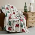 thumbnail image 1 of Hallmark Plush Holiday Throws, 50" x 70", 1 of 5