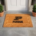 thumbnail image 2 of Logo Brands Purdue Boilermakers Coir Outdoor Mat, 2 of 3