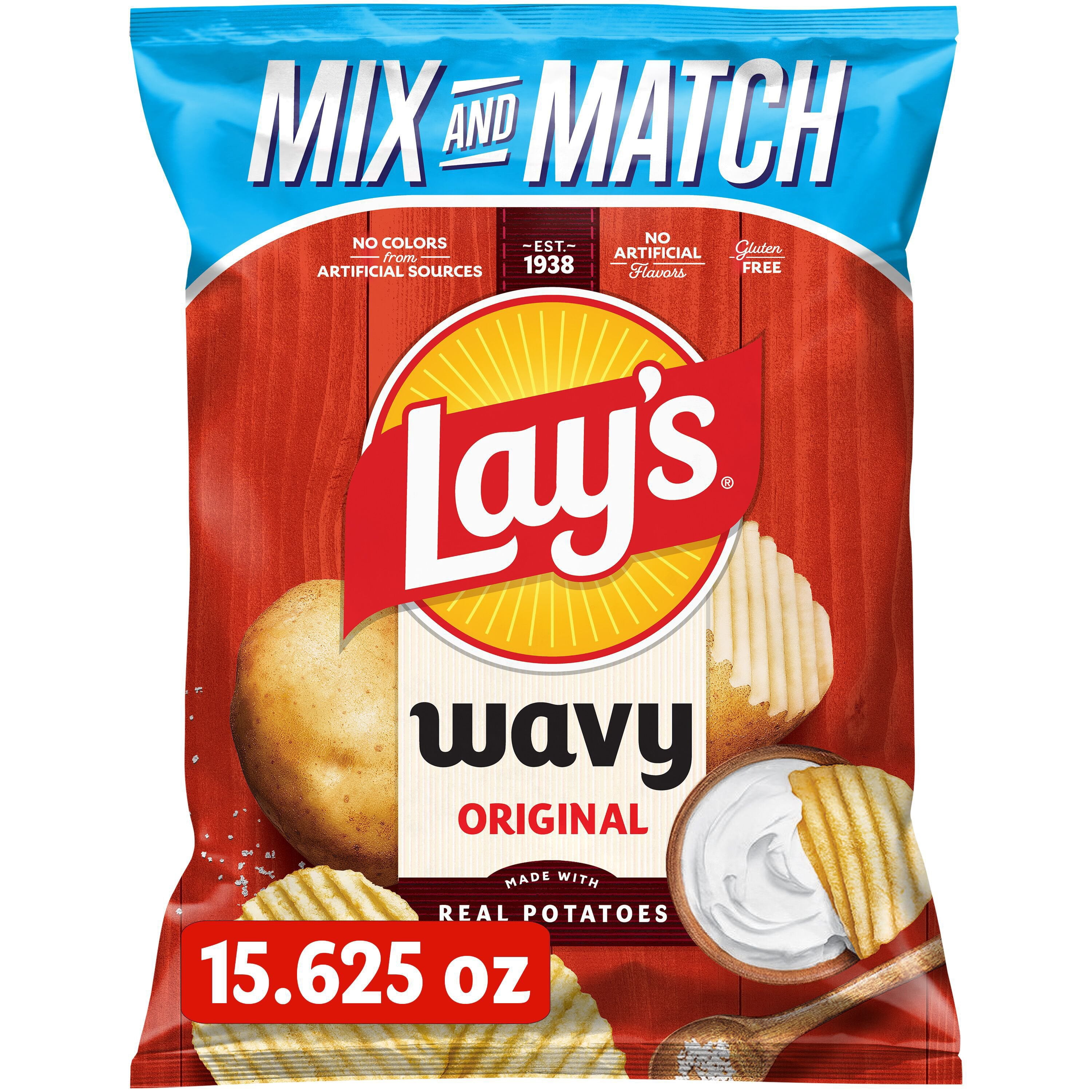 Lay's Wavy Original Potato Chips, 15.625 oz. - Samsclub.com