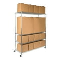 thumbnail image 10 of Seville Classics MEGA RACK 4-Tier NSF Steel Wire Shelving, 60" x 24" x 76" H, 10 of 17