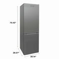 thumbnail image 3 of Hamilton Beach 11.7 cu. ft. Bottom Mount Refrigerator/Freezer Combo, 3 of 11