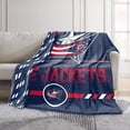 thumbnail image 2 of Logo Brands Columbus Blue Jackets 60"x70" Super Plush Blanket, 2 of 7