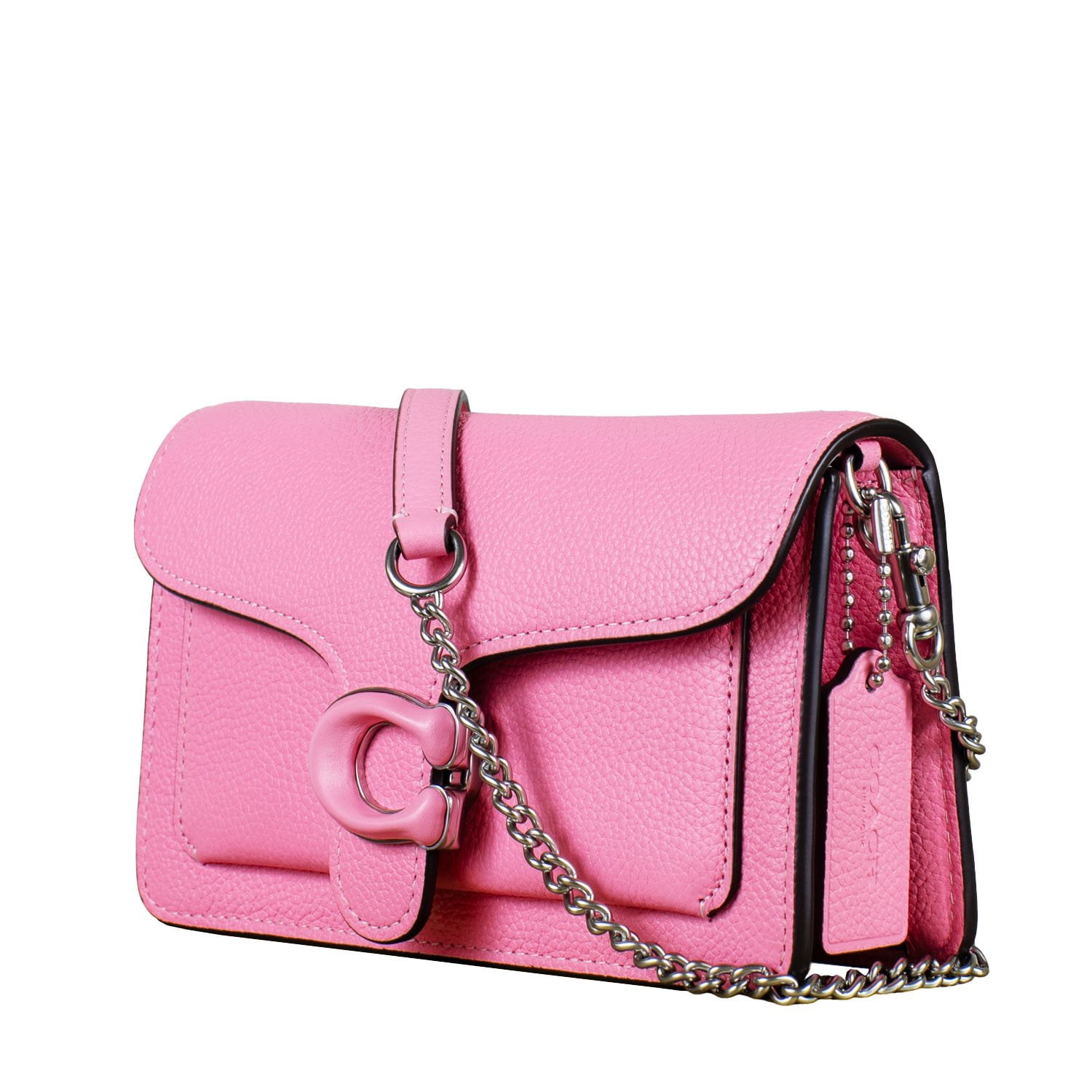 COACH TABBY ピンク チェーンバック ハンディ Tabby Bag Shoulder B4