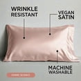 thumbnail image 5 of NIGHT Satin Pillowcase & Scrunchies Gift Set, 7 pc., 5 of 9