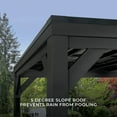 thumbnail image 11 of Backyard Discovery Stonebridge Steel Gazebo, Choose Size, 11 of 14
