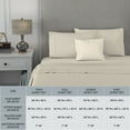 thumbnail image 2 of Aireolux 600 Thread Count 100% Cotton Sateen Wrinkle-Resistant Sheet Set, Assorted Sizes, 2 of 9