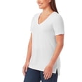 thumbnail image 3 of Member's Mark Women's Short Sleeve V-Neck Tee, 3 of 4