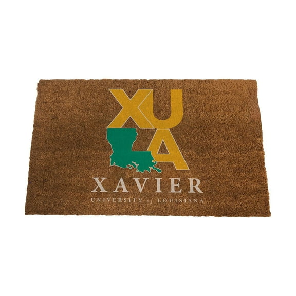 Logo Brands Xavier of Louisiana Gold Rush and Nuggets Doormat