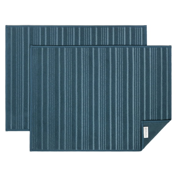 KitchenAid Rib Texture Dish Drying Mats, Set of 2, Assorted Colors