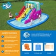 thumbnail image 3 of H2OGO! Triple Splash 8'9" Inflatable Water Park, 3 of 14